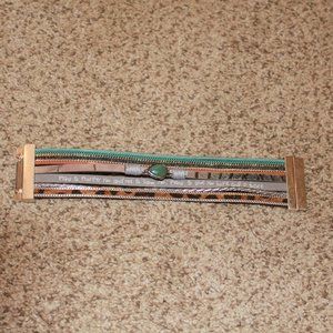 magnetic layered bracelet